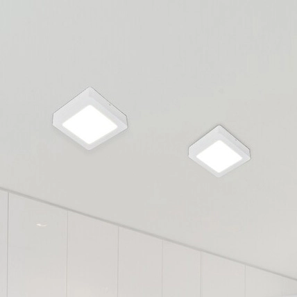 Ledowa lampa sufitowa Shaun plafon do sypialni 24W 4000K biały