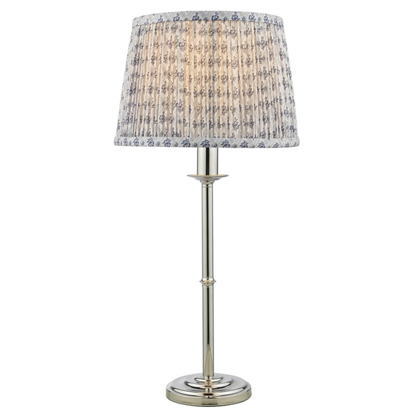 Metalowa podstawa do lampki nocnej Marble MAR4238-EH Dar Lighting nikiel