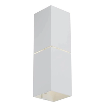 Kinkiet LAMPA ścienna NEMURO 7468 Shilo przyścienna OPRAWA metalowa prostokątna biała