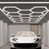 Podłużny plafon Geometric New LP-0209/1M 60CM 4K LED 4000K IP44 biały