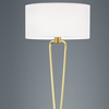 Podłogowa lampa do sypialni Paris 400200108 biały abażur stojący