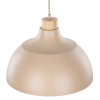 Skandynawska zwisająca lampa Cap Sabia 10656 do jadalni beżowa