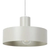 Lampa wisząca nad stół Rif M 41178 do jadalni metalowa szara beżowa
