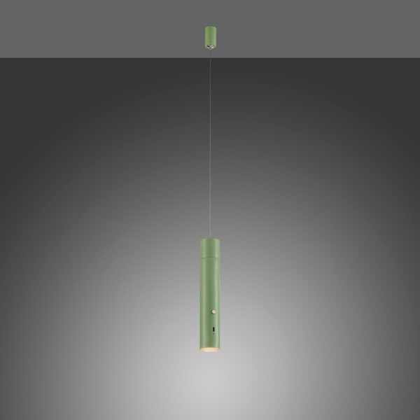 Wisząca lampa ATTACH 18281-43 Just Light LED 3W 3000K sopel zielony