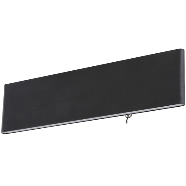 LAMPA ścienna SIEGFRIED 41751-12B Globo metalowa OPRAWA prostokątna LED 12W 3000K kinkiet czarny