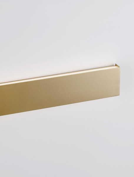 Salonowy kinkiet Durango LE42855 Luces Exclusivas podłużny LED 22W 3000K złoty