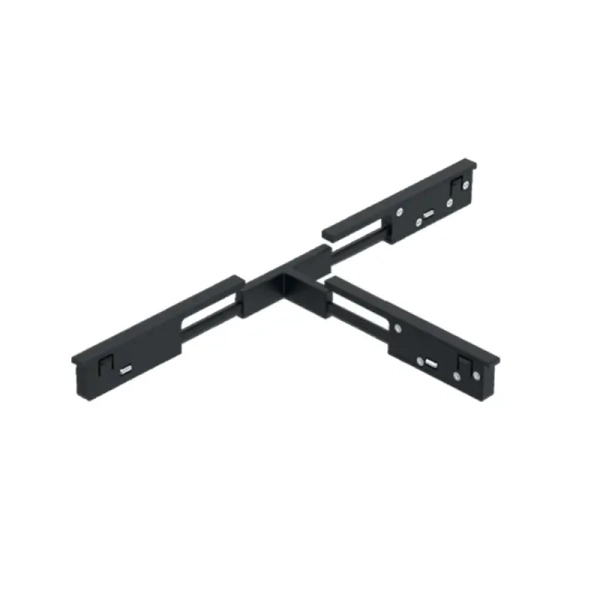Łącznik do szyn magnetycznych DELTA TRACK AZ6997 czarny metalowy typu T