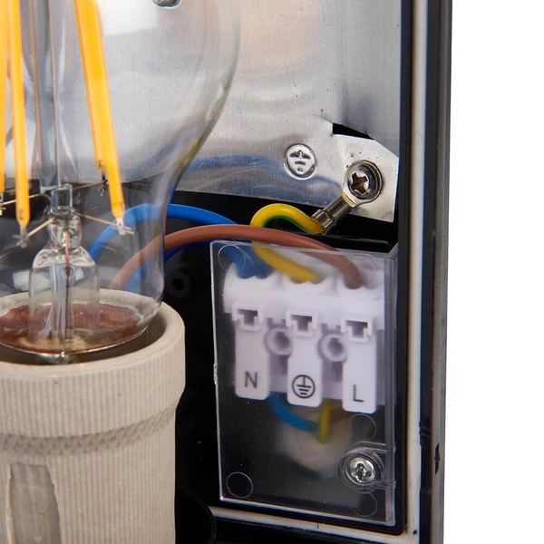 Kinkiet zewnętrzny z czujnikiem ruchu Motion 48739 IP44 czarny