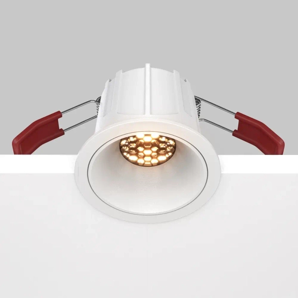 Oczko metalowe wpust Alfa DL043-01-10W2.7K-RD-W-DE LED 10W 2700K białe