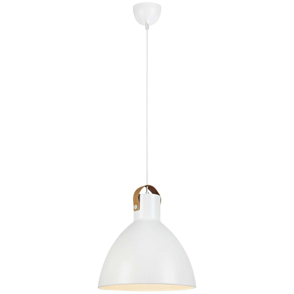 LAMPA wisząca EAGLE 106551 Markslojd metalowa OPRAWA zwis kopuła biała