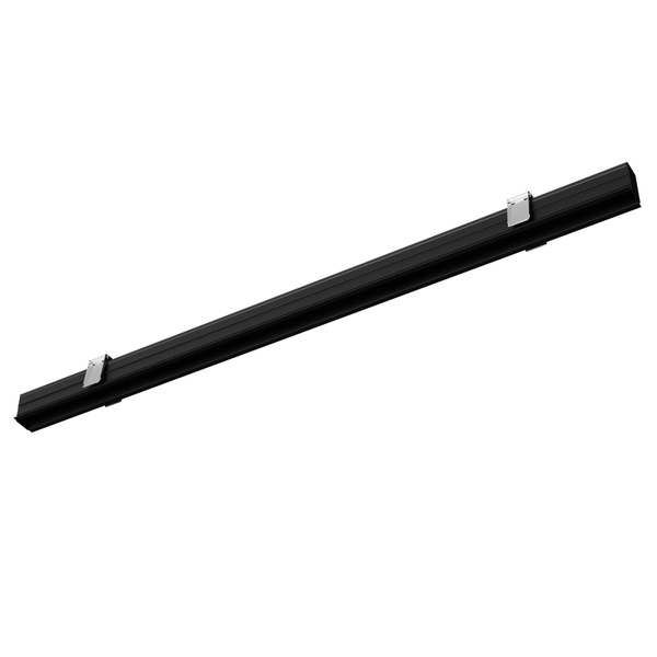 Magnetyczna szyna podtynkowa 1m Szyna 42001RB/B metalowa 48V czarna
