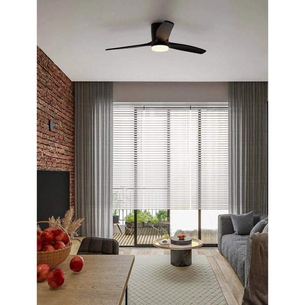 Sufitowa lampa GUARAYOS LE44967 LED 18W 3000-6500K wentylator czarna