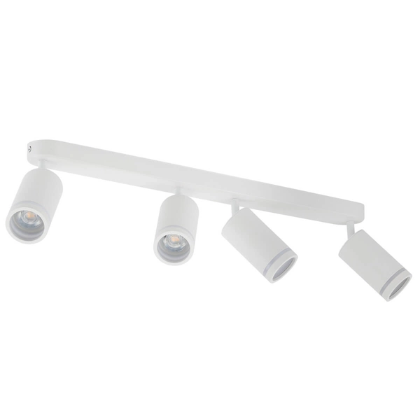 Lampa sufitowa Jet 6917 sopel potrójna do kuchni metalowa biała