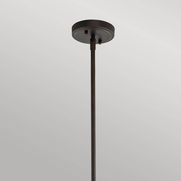 Wisząca lampa szklana Everly KL-EVERLY-P-M-OZ brązowy przezroczysty