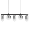 Wisząca lampa szklane tuby ANUCO LE44612 LED 19W 3000K szary