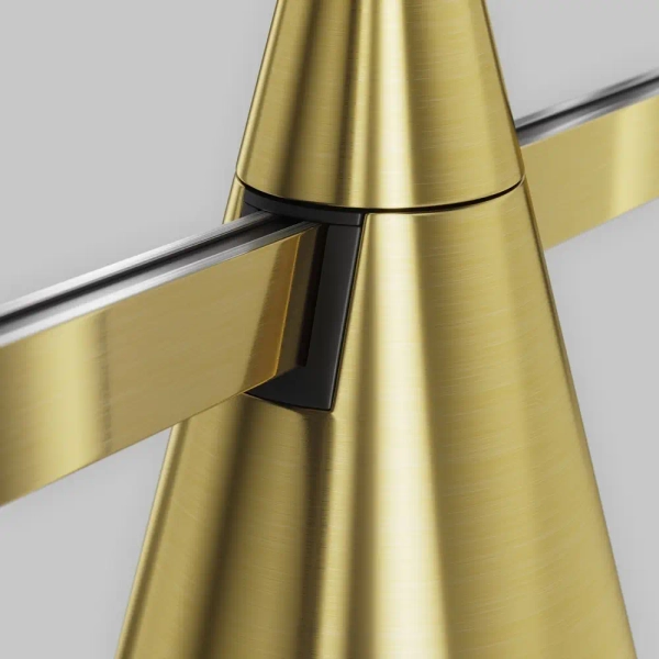 Lampa szynowa magnetyczna Keila TR146-1-5W2.7K-BS-DE LED 5W 2700K mosiądz