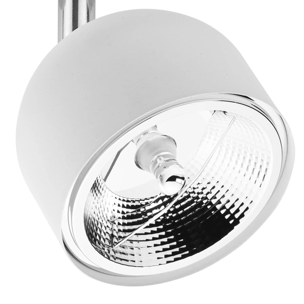 Lampa szynowa okrągła 3-fazowa Tracer 6054 TK Lighting metalowa biała