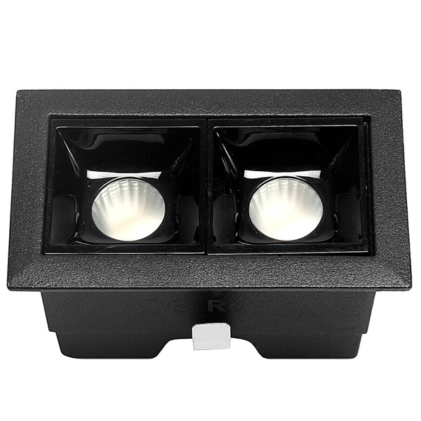 Panel liniowy podtynkowy 579 Domeno LED 4W 4000K metalowy czarny