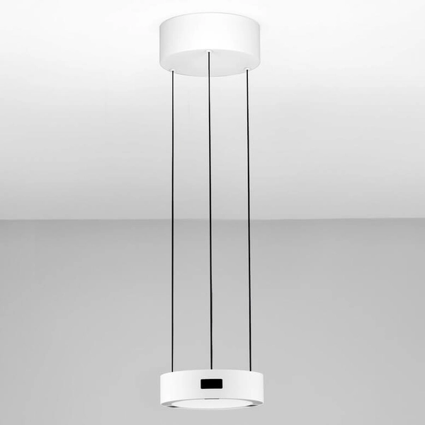 Wisząca lampa nad stół ALMAY LE44606 LED 24W 3000K pierścień biały