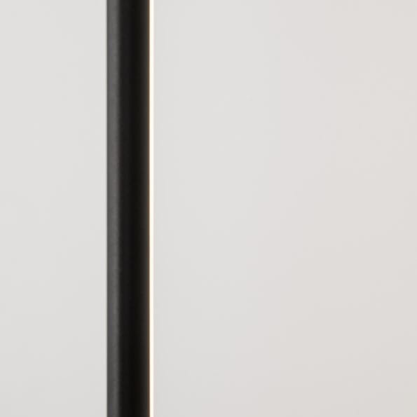 LAMPA sufitowo Podłogowa BUGA LE41360 Luces Exclusivas metalowa OPRAWA zwis LED 20W 3000K z mocowaniem do podogi czarny