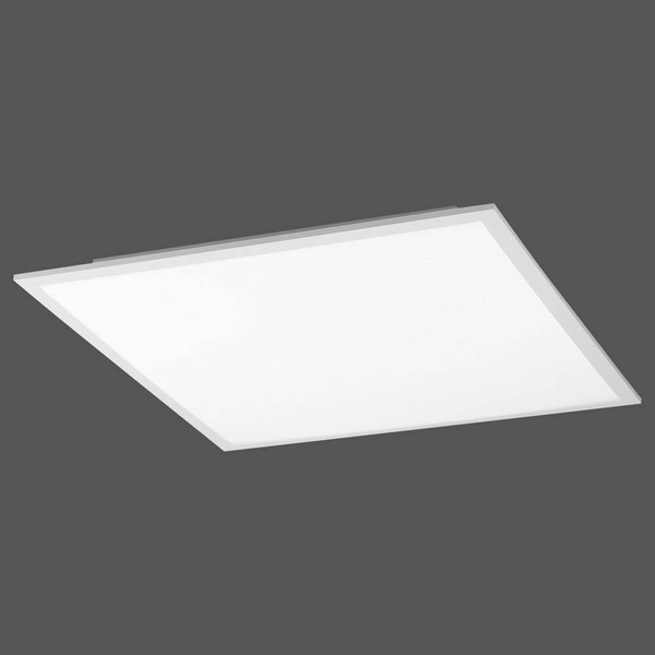 Nowoczesna lampa sufitowa Flat LED 24W 2700K-5000K biała z pilotem