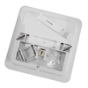 Zewnętrzna LAMPA sufitowa MAJOR 03743 Ideus kwadratowa OPRAWA hermetyczna LED 18W 4000K plafon outdoor IP55 biały