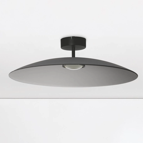 Sufitowa lampa PECA LE44275 LED 17W 3000K kopuła czarna szara