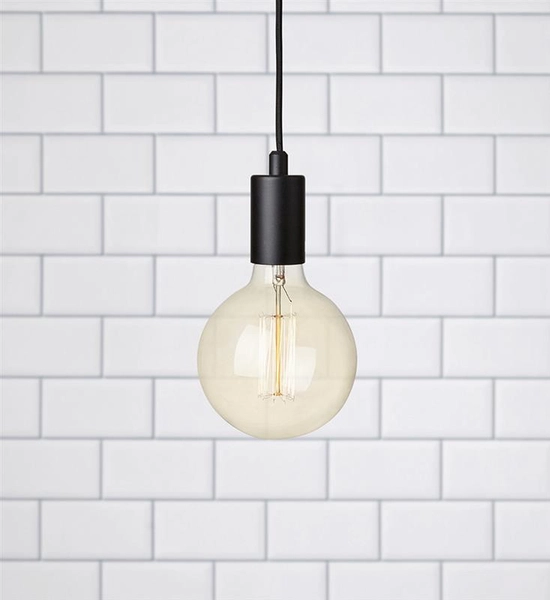 Czarna lampa wisząca Sky 107366 loftowy zwis nad wyspę do kuchni