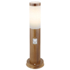 Słupek LAMPA ogrodowa BOSTON 3158SW Globo stojąca outdoor IP44 brązowa