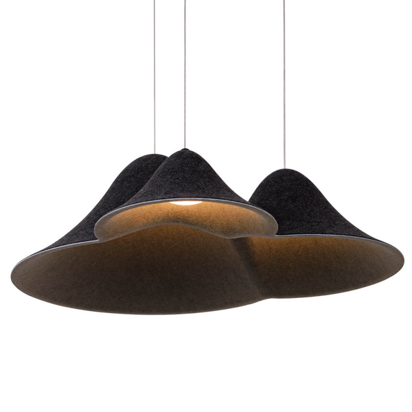 Wisząca lampa Bellmond P0565 Maxlight LED 21W 3000K potrójna czarna