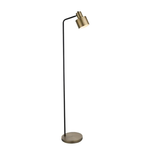 Lampa stołowa Mayfield 95471 metalowa mosiądz czarny
