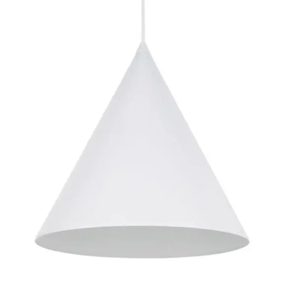 Lampa wisząca stożkowa CONO 10009 salonowa biały