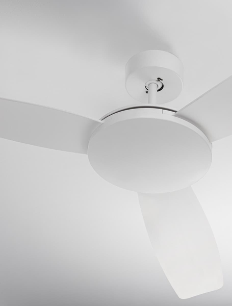 Wentylator sufitowy BLAIRE LE42963 Luces Exclusivas minimalistyczny metal biały