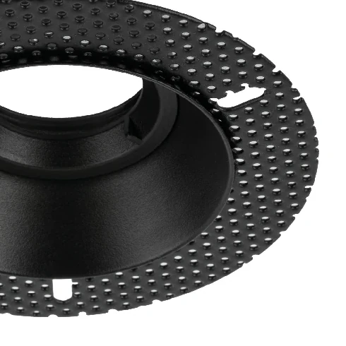 Podtynkowa oprawa sufitowa Fira 10573 okrągła oczko czarne