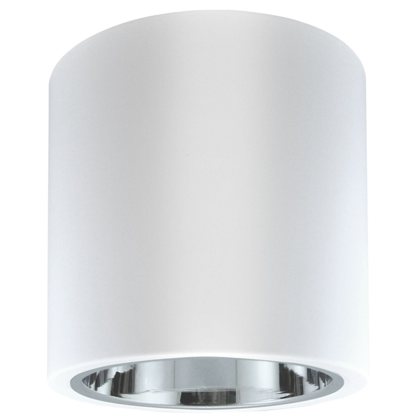 Natynkowa LAMPA sufitowa JUPITER 17 307194 Polux metalowa OPRAWA stropowa DOWNLIGHT tuba biała