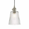 Jadalniana lampa wisząca Hadano HAD0161-05 Dar Lighting antyczny chrom przezroczysta