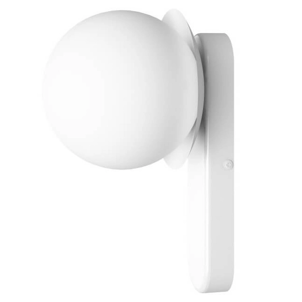 Kinkiet ścienny łazienkowy Kuul KLD110S0 kula ball szklana IP44 biała