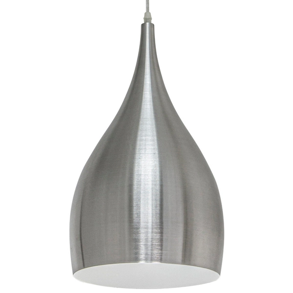 Loftowa LAMPA wisząca 8122/1-02 Elem metalowa OPRAWA zwis łezka aluminium