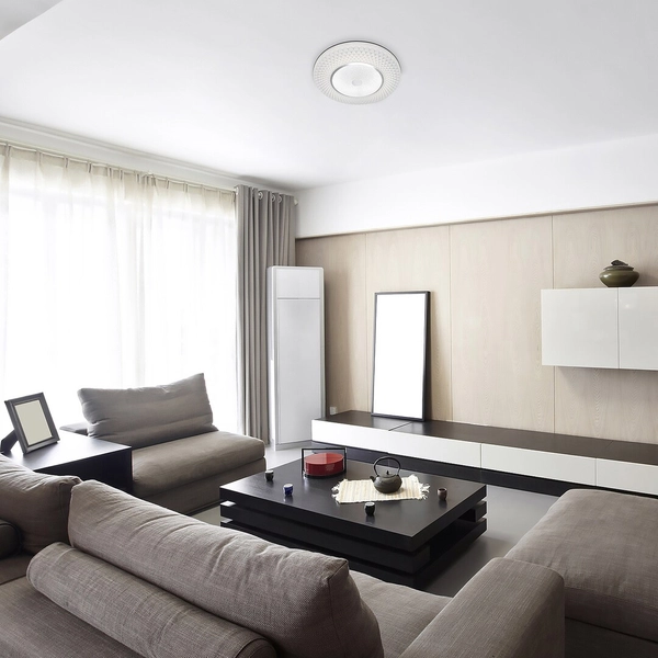 Plafon do sypialni Tornado 3254 ledowa lampa 72W 3000K-6500K biała