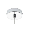 Wisząca lampa AQUA przezroczysta czarna MSE1501100391 1xLED 3W 3000K szklana