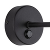Kinkiet ekologiczny okrągły Juta 6858 TK Lighting rustykalna brązowa