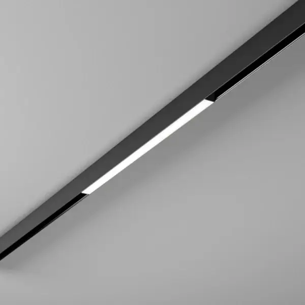 Magnetyczna lampa szynowa podłużna TRU mini czarna ON/OFF LED 8W 3000K listwa 16374-M930-D9-00-12