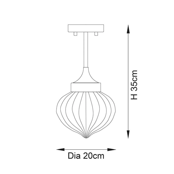 Szklana lampa sufitowa łezka Addington 97684 mosiądz przezroczysty