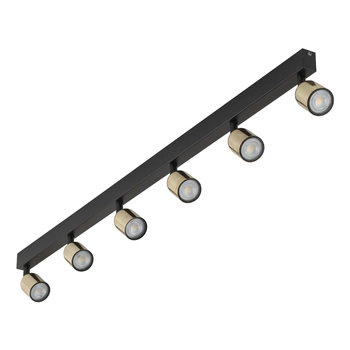 Sufitowe reflektorki wielopunktowe Top 6034 TK Lighting metalowe złote