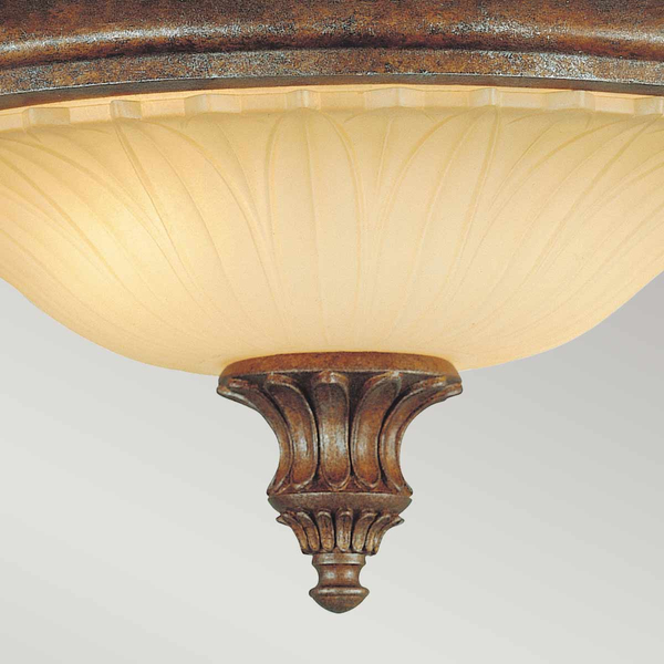 Lampa sufitowa Stirling Castle FE-STIRLING-CASTLE-F Feiss kremowy brązowy