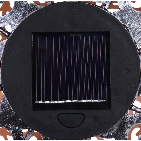 Dekoracyjna lampka ogrodowa Solar 33745 Globo LED 0,12W 3000K IP44 srebrna