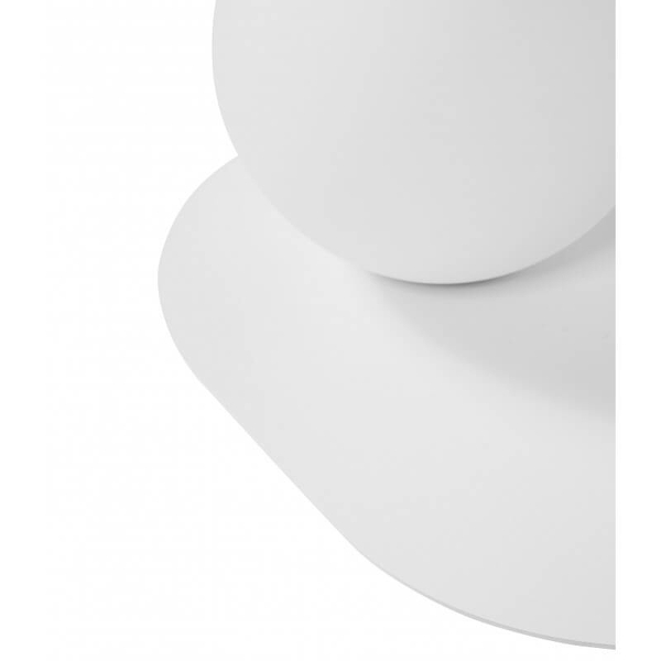 Lampa ścienna łazienkowa Hanea HA0110S0 szklana IP44 biała