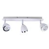Plafoniera LAMPA regulowana CALASA SPL-9372-3A WH Italux metalowe reflektorki sufitowe białe chrom