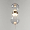 Kulista lampa wisząca Double Moon MOD478PL-L8B3K czarna LED 8W 3000K nad stół
