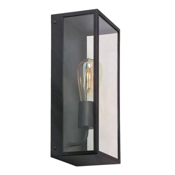 Kinkiet ścienny zewnętrzny Gardena Clasica ABR-KZL-E27 Abruzzo IP44 czarny